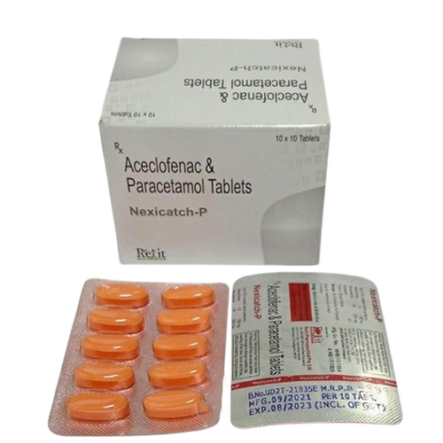 Aceclofenac And Paracetamol Tablets - Drug Type: General Medicines