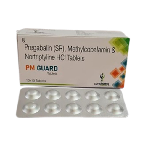 Pregabalin Methylcobalamin And Nortriptyline HCI Tablets