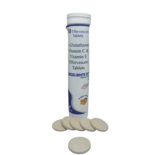 Glutathione Vitamin C And Vitamin E Effervescent Tablets