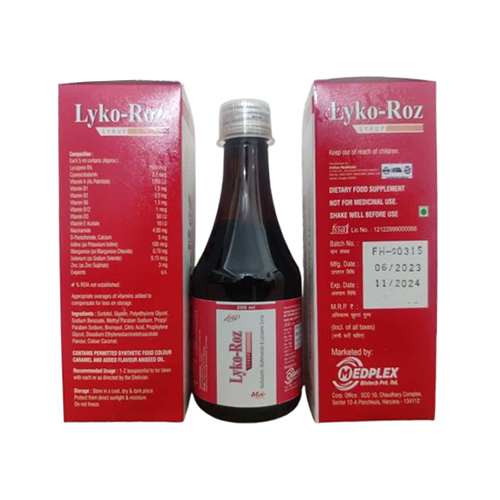 Lylo-Roz Multivitamin Multiminerals Syrup