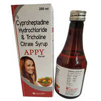 200ml Cyproheptadine Hydrochloride And Tricholine Citrate Syrup