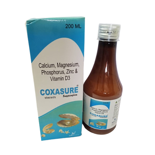 200ml Calcium Magnesium Phosphorus Zinc And Vitamin D3 Suspension
