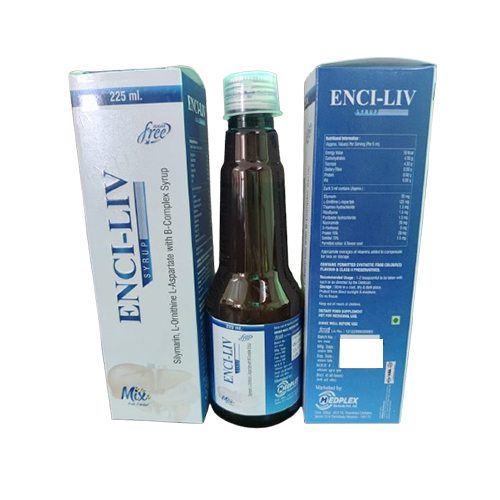 225ml Silymarin L-Ornithine L Aspartate With B-Complex Syrup