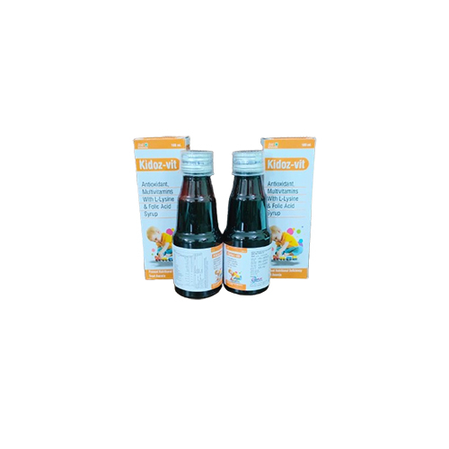 100ml Antioxidant Multivitamins With L Lysine And Folic Acid Syrup