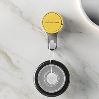 Suction With Lock Hook Sticker