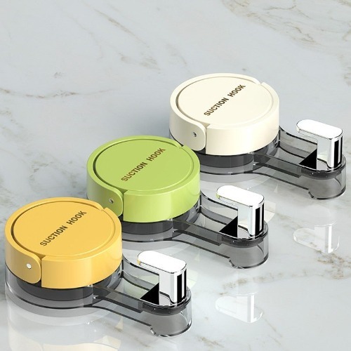Suction With Lock Hook Sticker