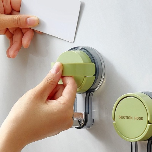 Suction With Lock Hook Sticker