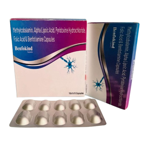 Methylcobalamin Alpha Lipoic Pyridoxine Hydrochloride Folic Acid And Benfotiamine Capsules