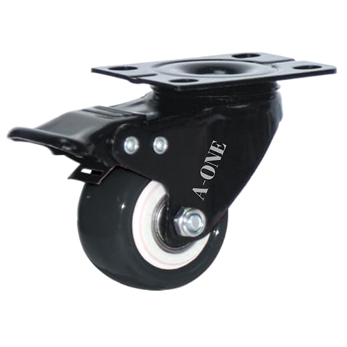 Round PU Trolley Wheel