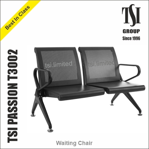 Comfortable 2-Seater Mild Steel Waiting Chairs | Manufacturer Direct