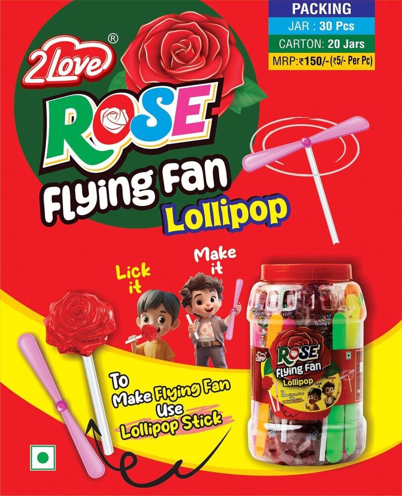 ROSE FLYING FAN JELLY