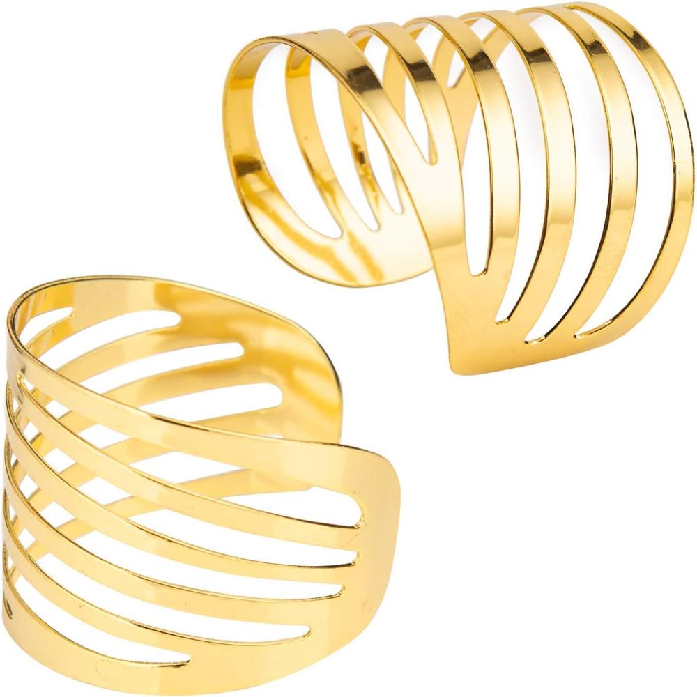 Metal Napkin Rings - Color: Electroplating Gold