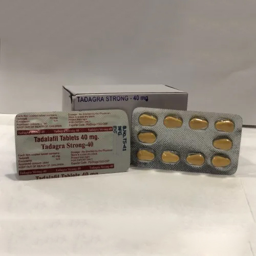 40Mg टाडालाफिल टैबलेट - भंडारण निर्देश: ठंडी और सूखी जगह