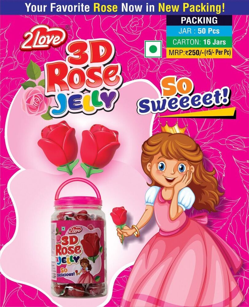 3D ROSE JELLY