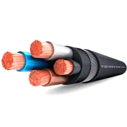 4 Core 70 Sq.Mm Xlpe Copper Armoured Cable - Application: Power Station