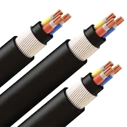 3 Core 4 Sq mm Copper Armoured Cable