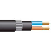 Kei Power Cables - Round Xlpe Insulated, 70 Sq Mm, 100 Meters Length | 2 Cores, Gi Steel Armored, Pvc Inner Sheathing, Fr Outer Sheathing
