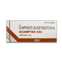 333mg Acamprosate Calcium Tablets - Recommended For: Anti Alcoholic
