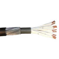 1.5 Sq Mm Copper Armoured Frls Cables - 500m Length, Xlpe Insulation, 12 Cores, Black Color | 1100v Industrial Usage, Warranty Included