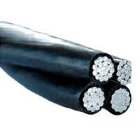 4 Core Aerial Bunched Cable - Aluminum Conductor, 95 Sqmm, Pvc Insulated | 4 Aluminum Cores, Wide Temperature Range -40 To +90â°c, Warranty Included