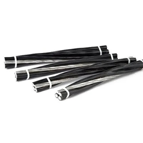 Black Aerial Bunched Cable