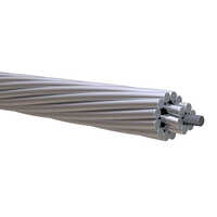 Aluminium Alloy Bare Conductor - 100 Meter Length, Round Solid Shape, Durable Aluminum Core Material | Warranty Included For Reliability