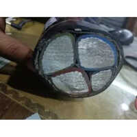 Polycab Power Cables - Lt Power Cable, 4 Aluminum Cores, Round Conductor Shape, Xlpe Insulation, Warranty Included | Ideal For Electrical Applications