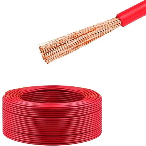 Copper House Wire - Color: Red