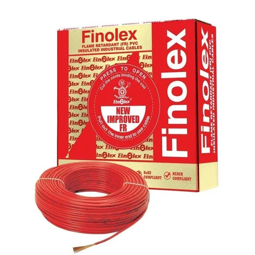 Finolex House Wiring Cable - Color: Red