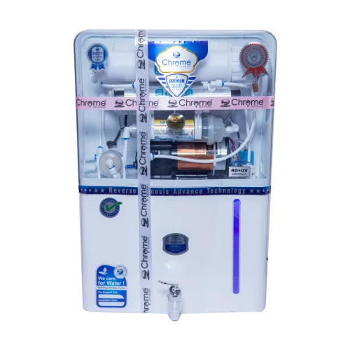 Chrome Dimond White Ro Uv Uf Water Purifier - Dimension (L*W*H): 500X360X260 Millimeter (Mm)