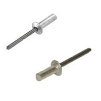Closed End Rivet - Aluminum 4.8mm , Polished Silver Finish With Corrosion Resistance
