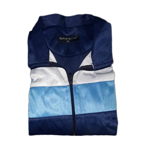 Men Polyester Track Jacket - Age Group: Adults