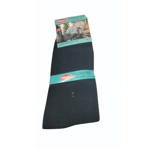 Men Black Casual Socks - Feature: Breathable