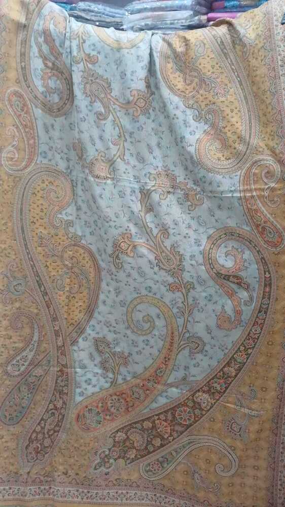 Multicolor Printed Pashmina Shawl - 106 Inch Length, High-quality Pashmina Wool & Silk Blend | Stylish, Cozy, Versatile Daily Accessory For Women