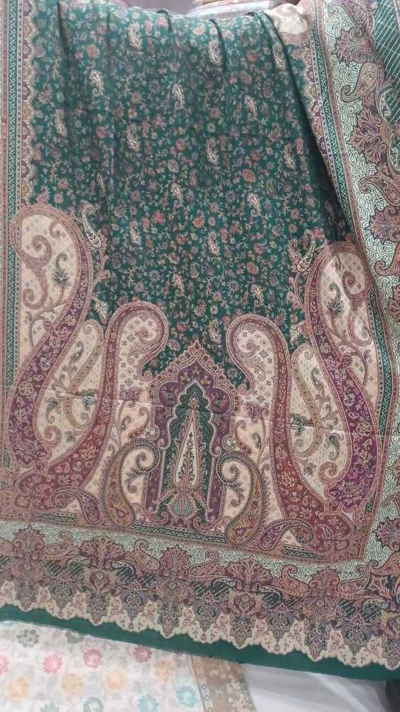 Multicolor Printed Pashmina Shawl - 106 Inch Length, High-quality Pashmina Wool & Silk Blend | Stylish, Cozy, Versatile Daily Accessory For Women