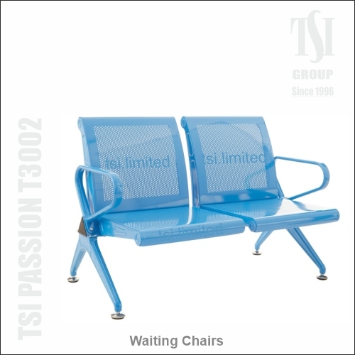 Comfortable 2-Seater Mild Steel Waiting Chairs | Manufacturer Direct