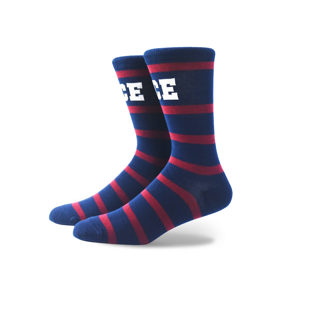 Men's Formal Cotton Striped Socks