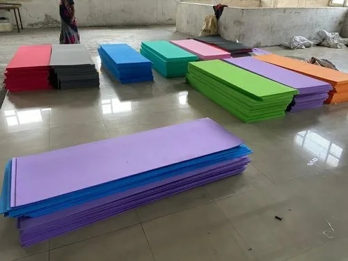 Yoga Mats - Rubber, 6x2 Feet, Multicolor | Sustainable, Biodegradable, Non-toxic, Textured Surface, Lightweight, Easy To Carry, Nature-inspired