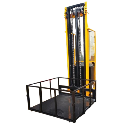 Hydraulic Battery Operated Platform Stacker - Attributes: Strong