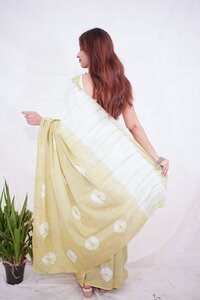 Shibori  Dye Cotton Saree