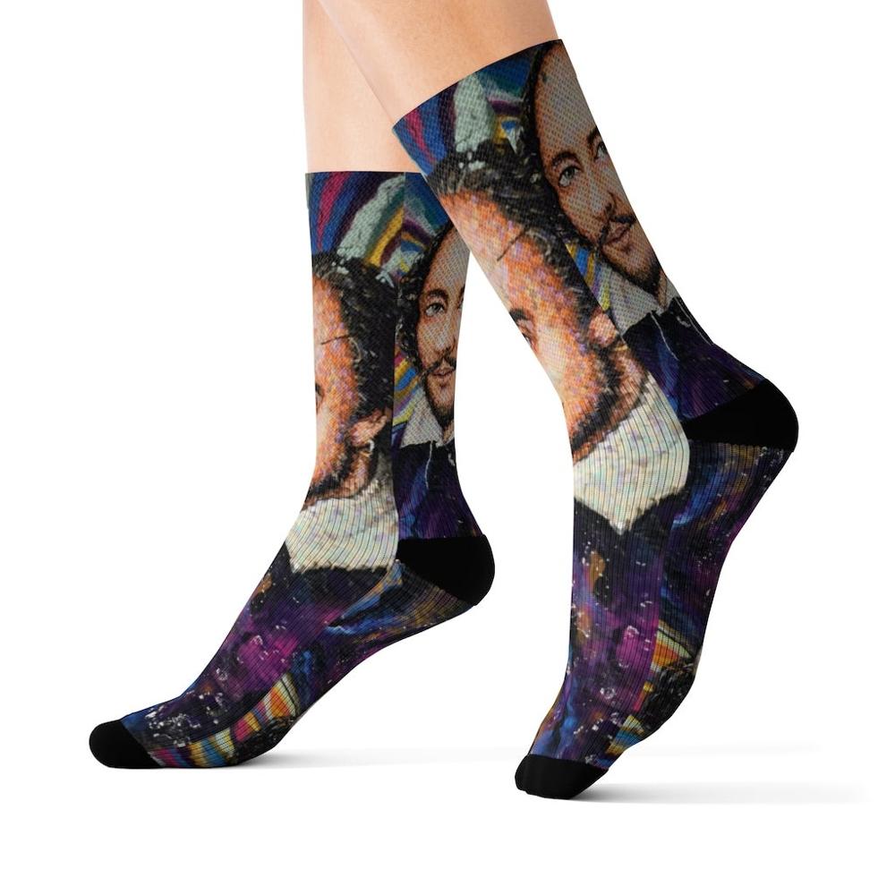 Sublimated Men's Crew Socks - Age Group: Adult