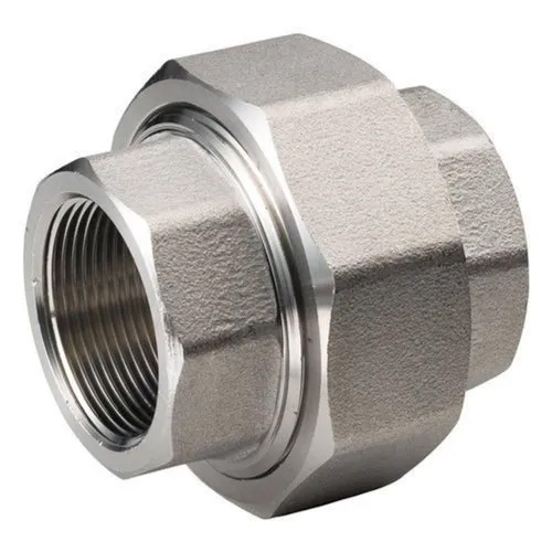 SS 304 Grade Socket Weld Coupling - Stainless Steel, Seamless Round Design, Silver Powder Coated Finish, Rust-Proof for Pipe Fitting Applications
