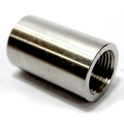 SS 304 Grade Socket Weld Hex Plug - Stainless Steel, Round Shape, Polished Silver Finish | Durable, Waterproof, Ideal for Pipe Fitting Applications