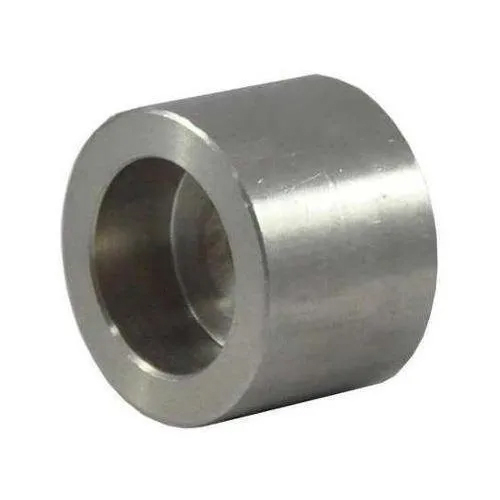 SS 304 Grade Socket Weld Square Plug - Stainless Steel, Silver Color, Polished Surface Treatment | Rust-Proof, Round Shape, Ideal for Pipe Fitting