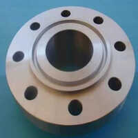 Ss 316 Grade Ring Type Flange - Stainless Steel, 5 Inch, Silver Color, Polished Surface Finish | Good Quality, Durable, Round Design