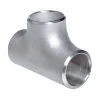 Ss 304 Grade Cross Tee - Stainless Steel, Silver Color, Powder Coated Finish | Rustproof, Durable Design For Industrial Pipe Fitting