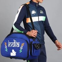 Promotional Bag - Durable Polyester Fabric,  Spacious Main Compartment, Padded Laptop Sleeve, Multiple Interior Pockets, Blue, Adjustable Shoulder Strap