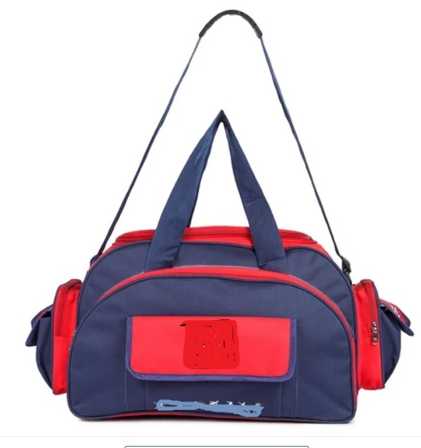 Promotional Bag - Durable Polyester Fabric, Spacious Main Compartment, Padded Laptop Sleeve, Multiple Interior Pockets, Blue, Adjustable Shoulder Strap