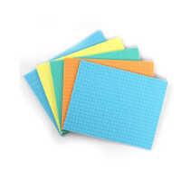 Multipurpose Sponge Cloth - Manual Cleaning Tool, 177 X 230 Cm, Blue, Yellow & Orange, Lightweight 200 G, Ideal For Versatile Usage