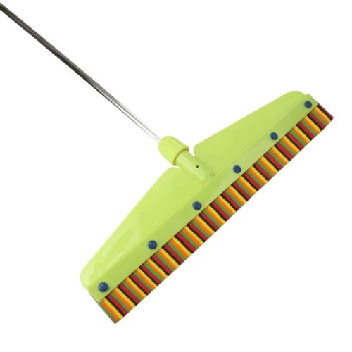 Floor Wiper Wooden Rod - Color: Yellow